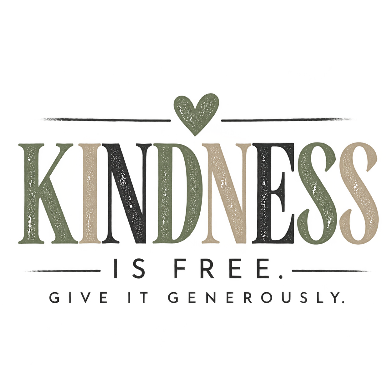 Kindness Is Free